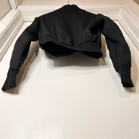 Glamorous Bomber Jacket with Floral Embroidery - Size XS - Picture 7 of 11